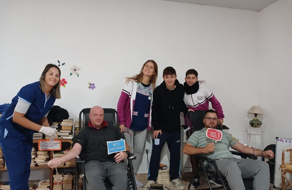 Exitosa campaña de donación de sangre en Claromecó