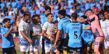 Un 1 a 1 intenso, disputado y hasta emotivo. Pero empate al fin, entre Belgrano y Talleres (Javier Ferreyra / La Voz)