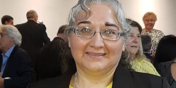 Fátima Ocampo, la enfermera distinguida con el premio Virginia Henderson.