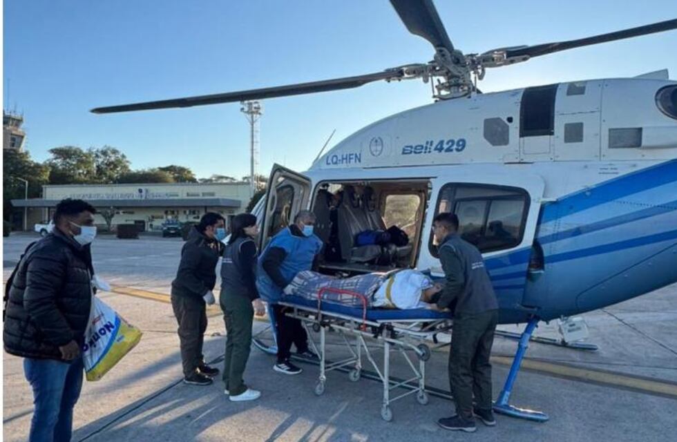 Regreso seguro: exitoso traslado aeromédico de un paciente grave a Tucumán