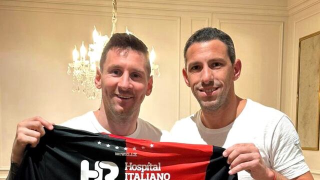 La "Fiera" y la "Pulga" se reencontraron hace un par de meses en el Monumental.