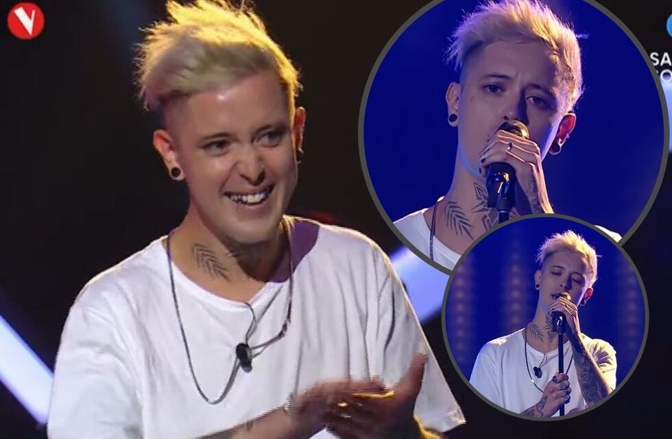 Marcos Olaguibet, el tatuador mendocino que se ganó su lugar en La Voz Argentina