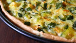 Saludable y deliciosa: receta fácil de tarta de zapallitos.