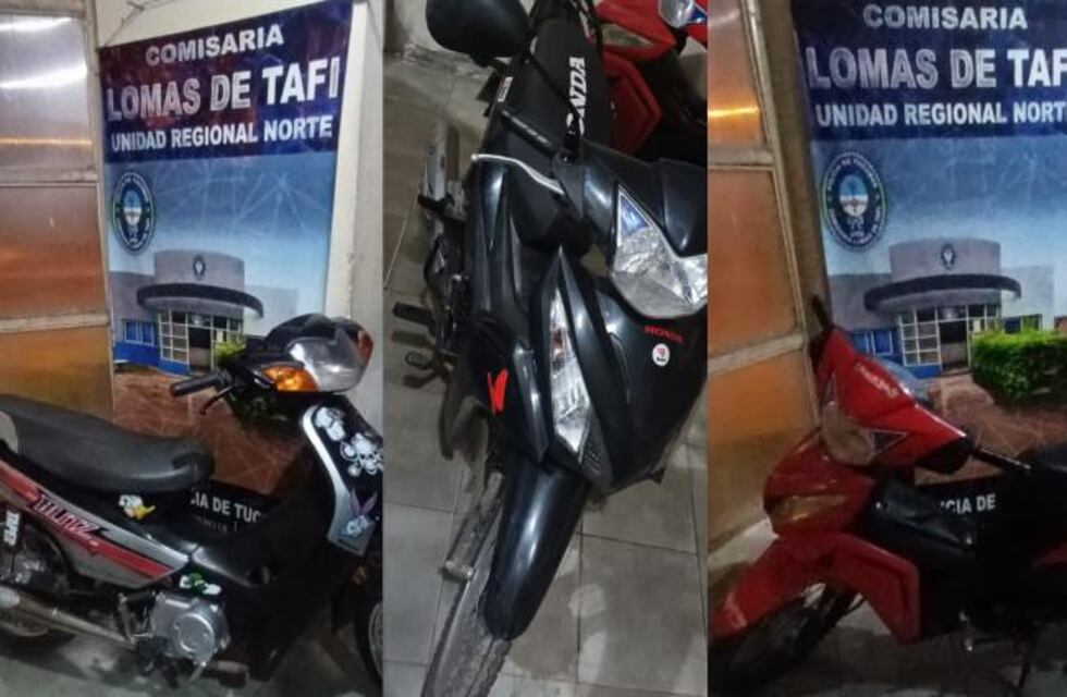 Detienen "picadas" de motos en Tafí Viejo