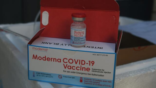 La vacuna que se va aplicar es la Moderna.