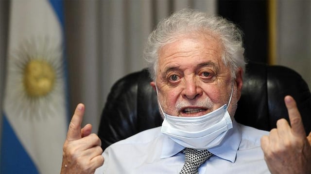 Ginés González García, el exministro de Salud nacional.