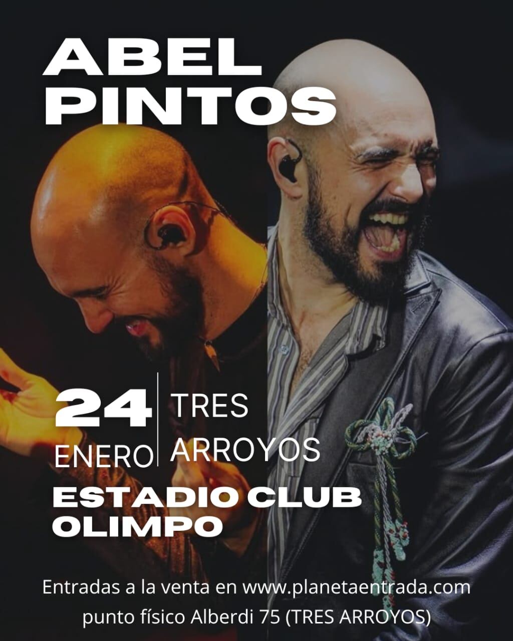 Abel Pintos en Tres Arroyos