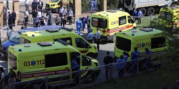 Tiroteo en una escuela de Kazan, Rusia