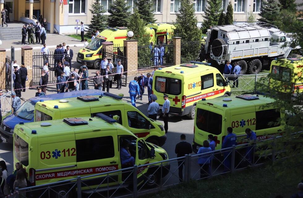 Rusia: al menos nueve muertos, entre ellos varios niños, tras un ataque armado en una escuela de Kazan