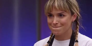 Sofía Pachano en MasterChef Celebrity. (Telefe)