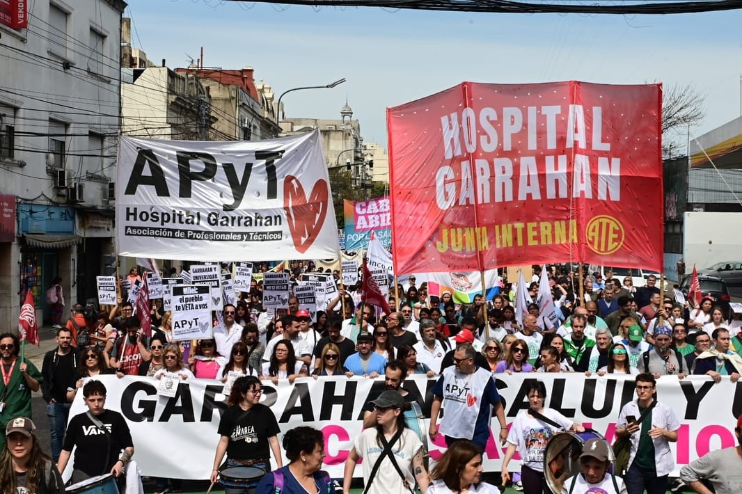 Los trabajadores del Garrahan nucleados en la Asociación Trabajadores del Estado (ATE) advirtieron que se trata de un bono no remunerativo y por tiempo limitado