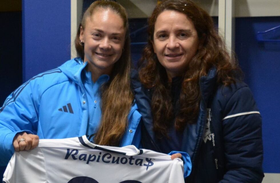 Un reencuentro que hizo ilusionar a Gimnasia LP: la mendocina Banini visitó a su querida DT Silvana Villalobos