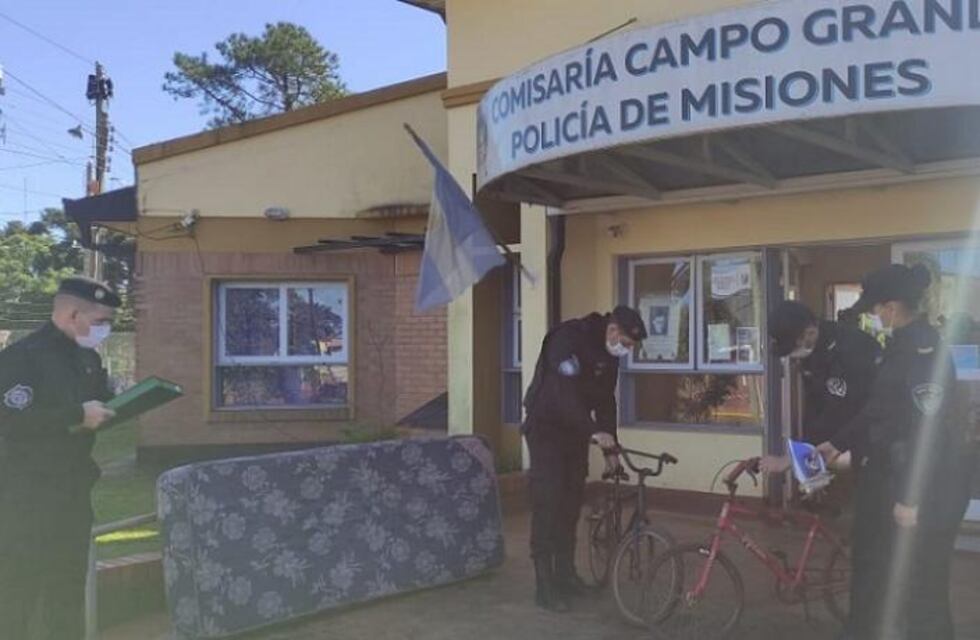 Recuperan diferentes elementos en la zona Centro de Misiones