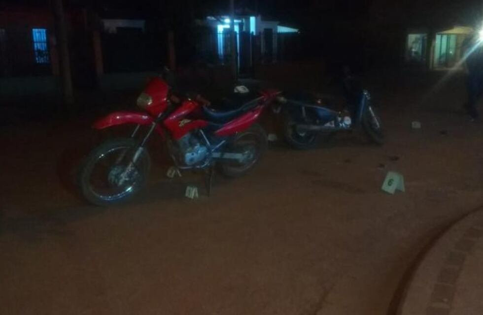 Eldorado: dos motovehículos colisionaron