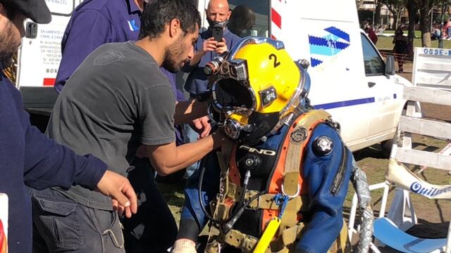 Sin vaciar la terminal elevadora, se realizó un chequeo del sector de aspiración de las bombas de impulsión.