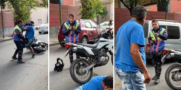 Un inspector de tránsito golpeó a un taxista que se resistió a un control en la capital tucumana
