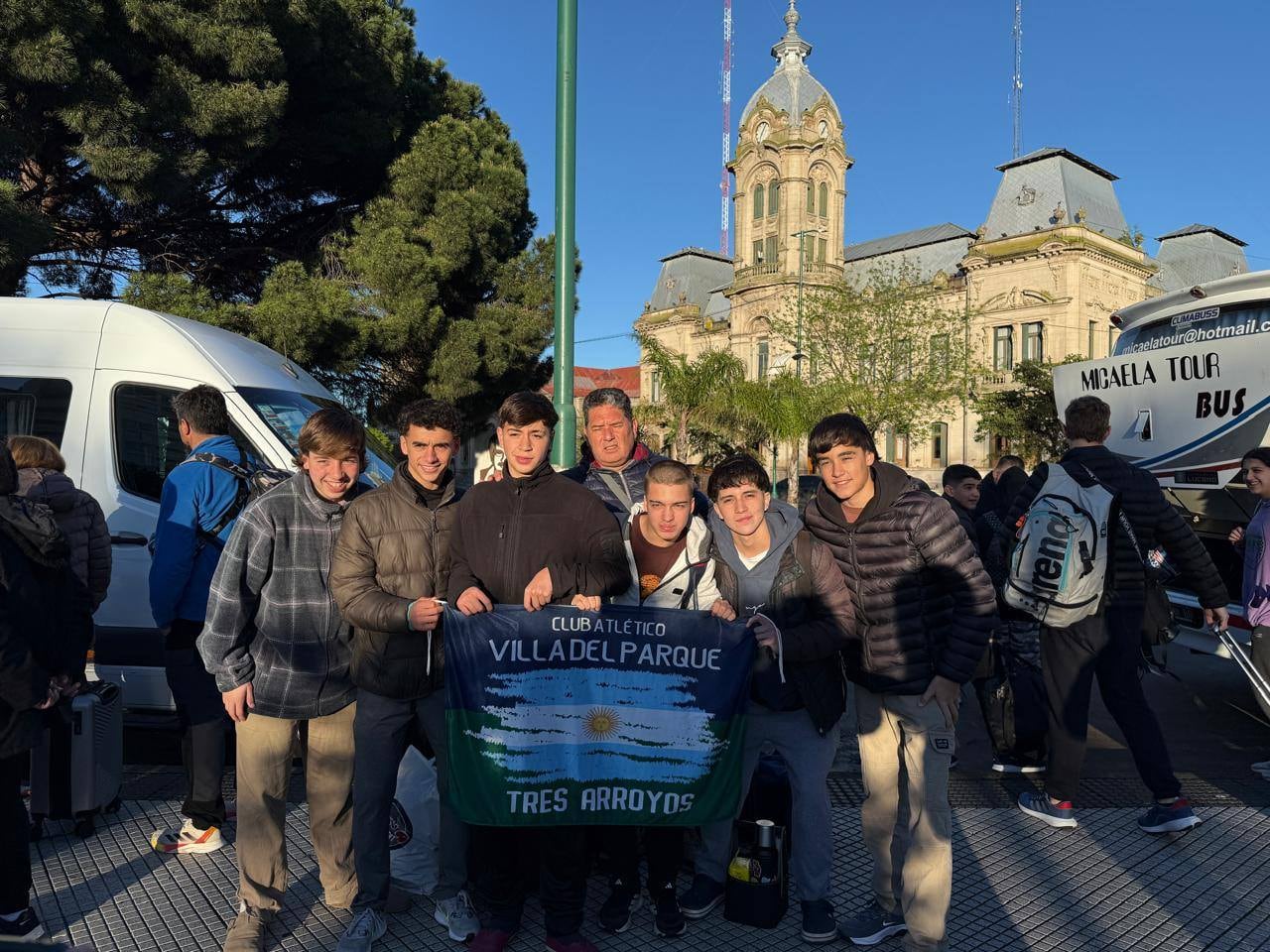 PARTIERON LAS DELEGACIONES PARA LA INSTANCIA FINAL EN MAR DEL PLATA.