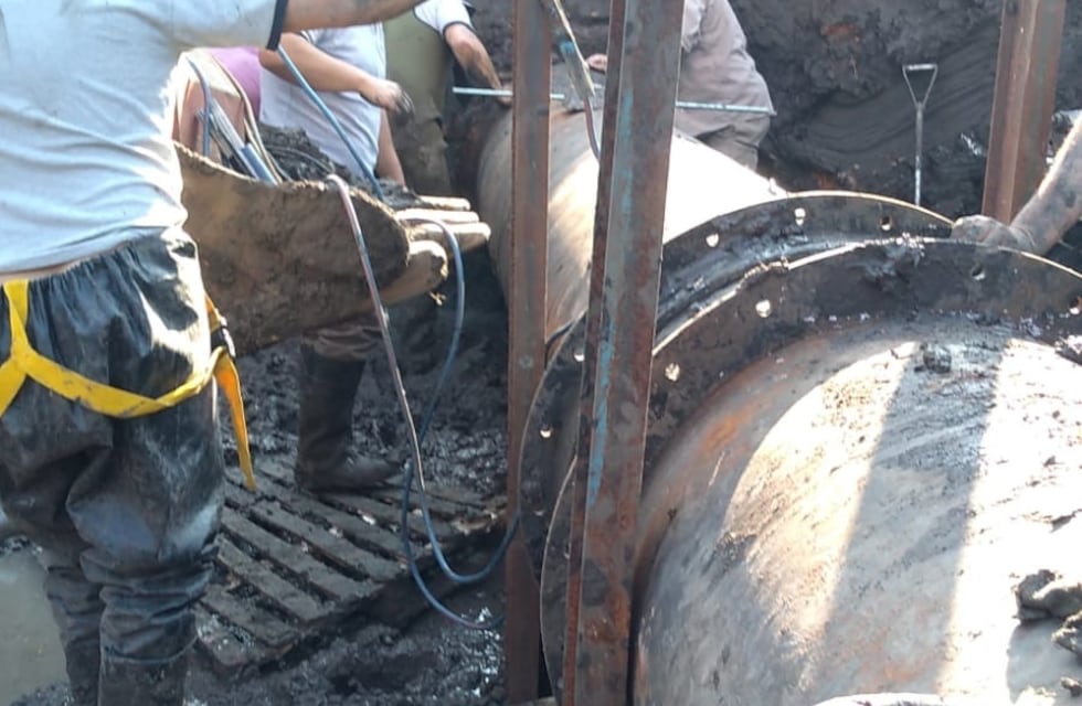 Gualeguaychú: una rotura afecta el suministro de agua en toda la ciudad