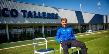 Julio Buffarini se quedó con las ganas de debutar en Talleres este sábado (Pedro Castillo / La Voz).