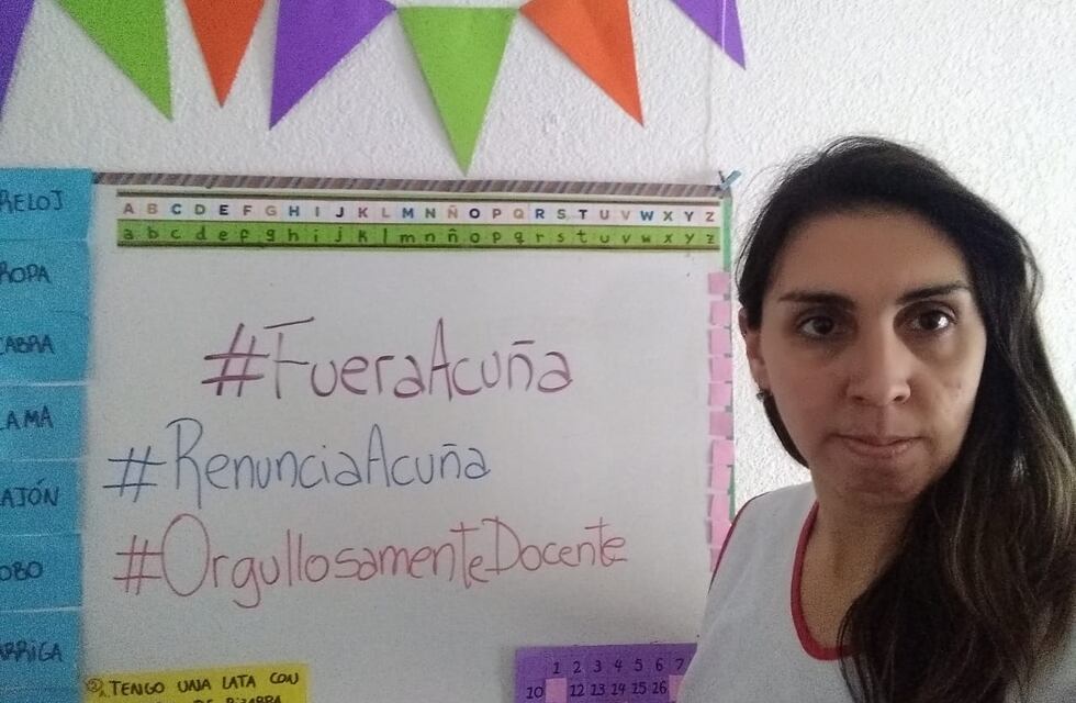 Paro docente, movilización y clase pública de Ademys en repudio a los dichos de Soledad Acuña