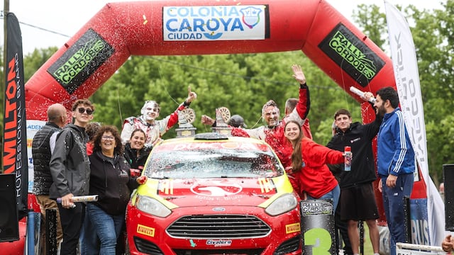 Mario y Nicolás Bruno Arroyito Rally Cordobés