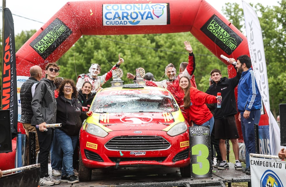Nicolás Bruno logró el Campeonato de Navegantes en la N1 en el Rally Cordobés