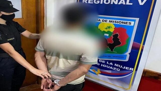 Detuvieron a un hombre acusado de violencia de género en Puerto Iguazú.