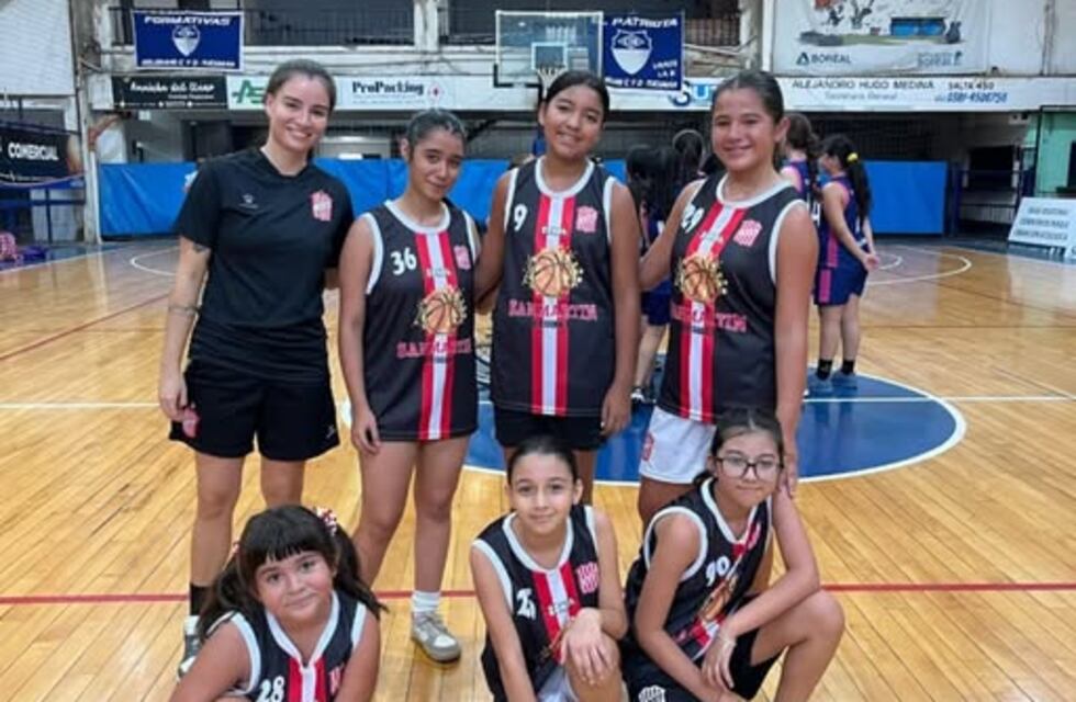 San Martín debuta en la Liga Federal con sus Formativas en básquet femenino
