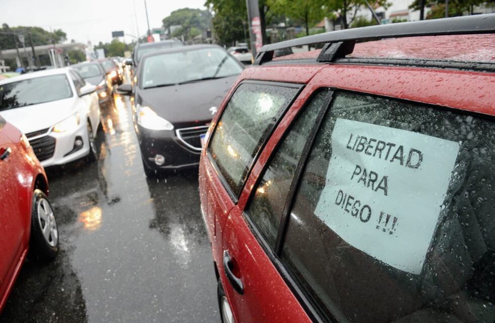 Liberaron a Diego, el joven que atropelló y mató a dos delincuentes