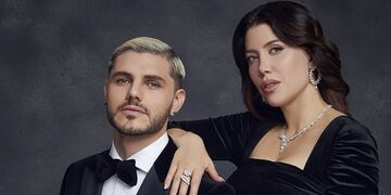 Wanda Nara y Mauro Icardi, protagonistas de una película de amor Turca.