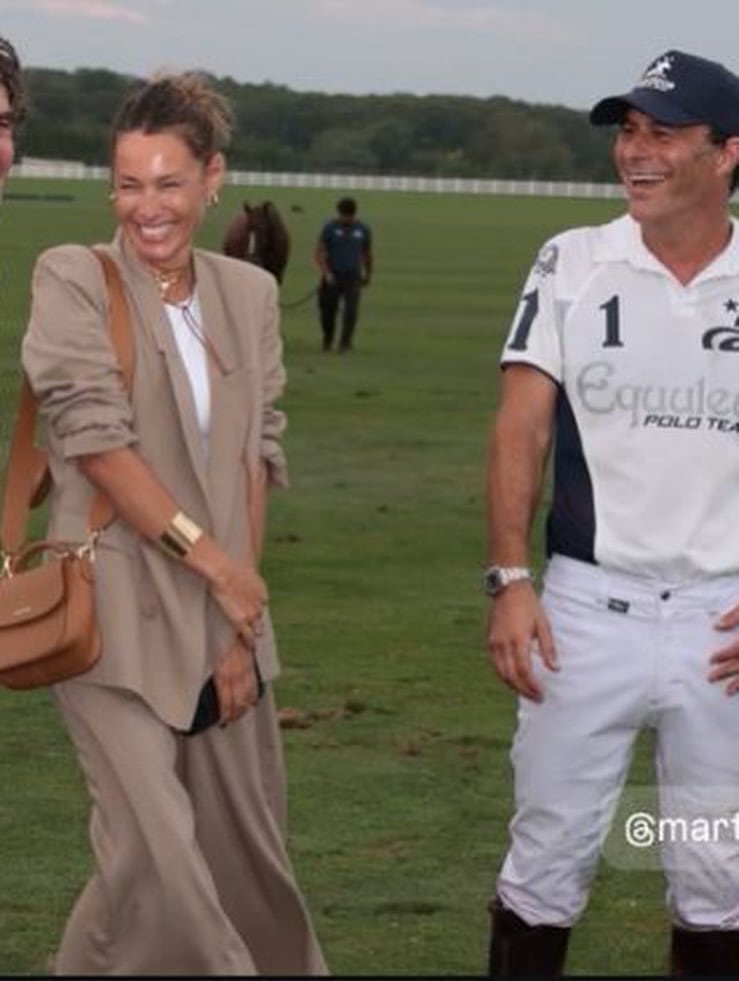Pampita se reconcilió con Martín Pepa