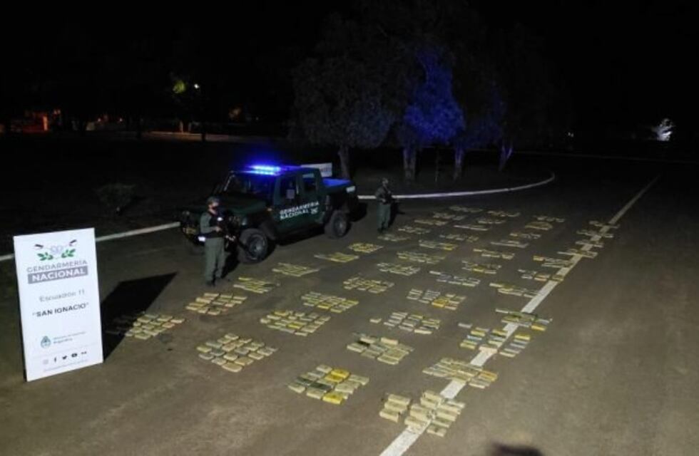 Efectivos de Gendarmería Nacional incautaron media tonelada de marihuana en General Urquiza