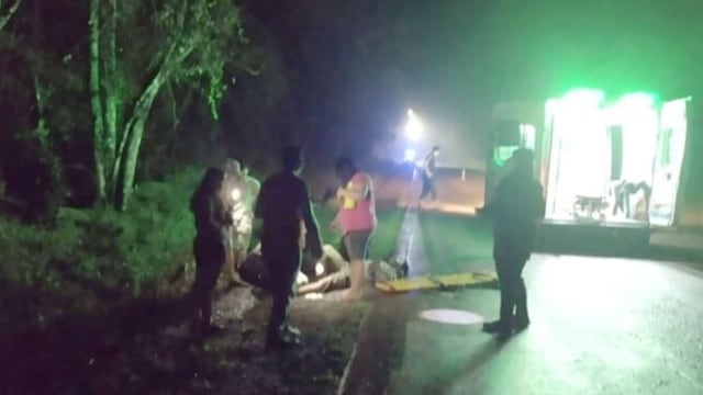 Choque y fuga en Santiago de Liniers dejó un saldo de dos heridos graves.