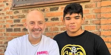 José María Muscari y su hijo Lucio.