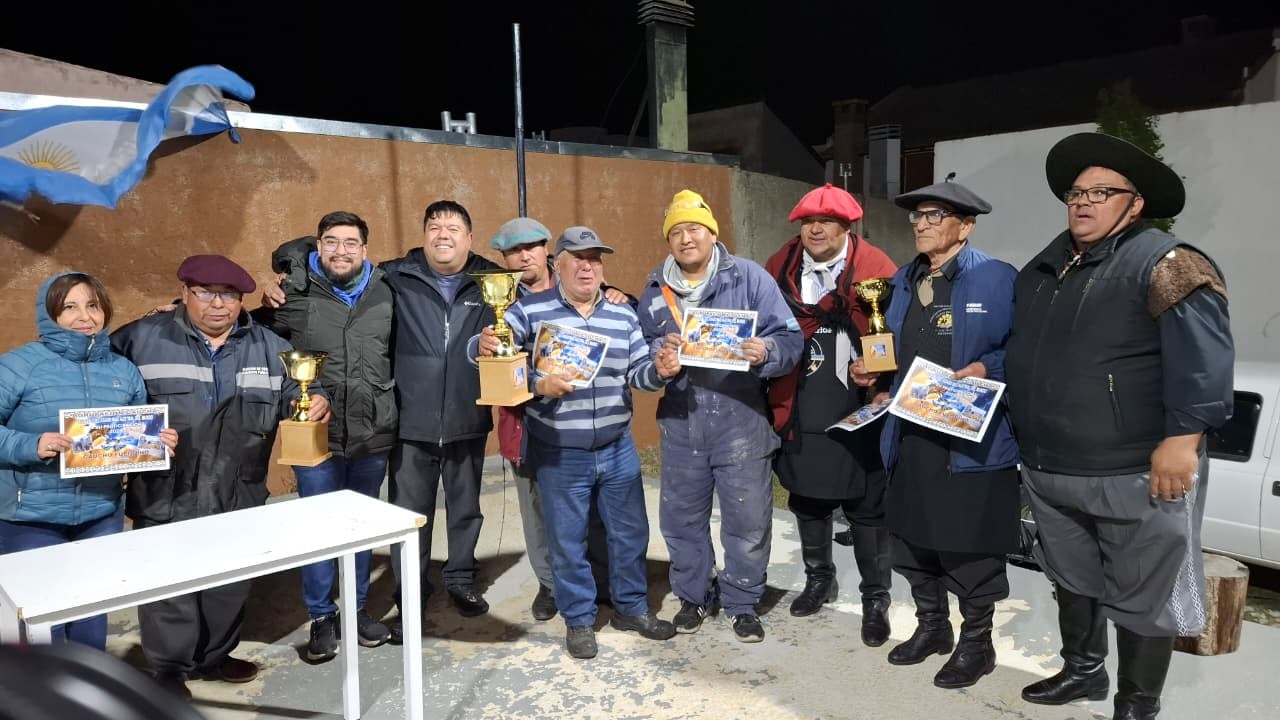 El podio de la competencia.