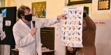 La Municipalidad entregó material a la escuela Monseñor Fagnano.