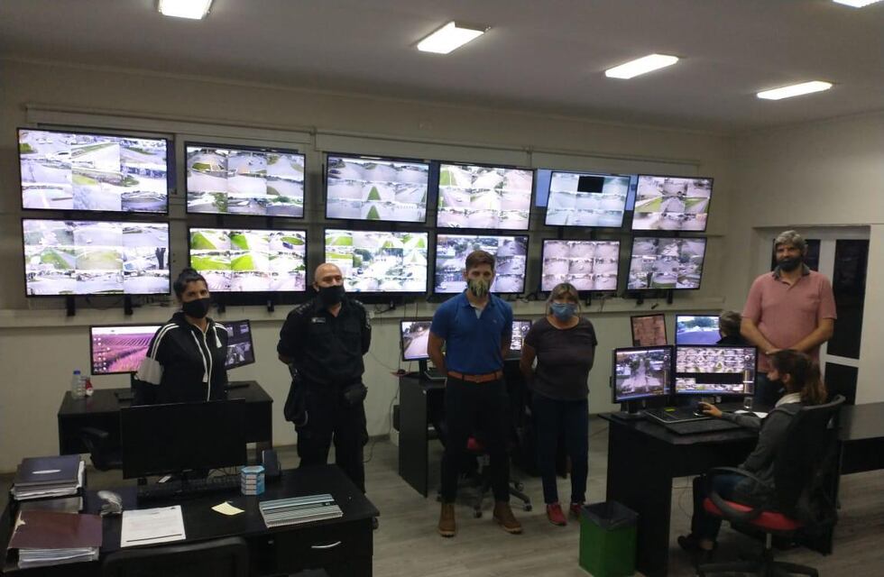 Vecinalistas recorrieron el Centro de Monitoreo