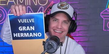 Santiago del Moro confirmó cuándo vuelve Gran Hermano. Captura del video.