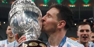 Histórico: Messi campeón de la Copa América con la Selección Argentina.