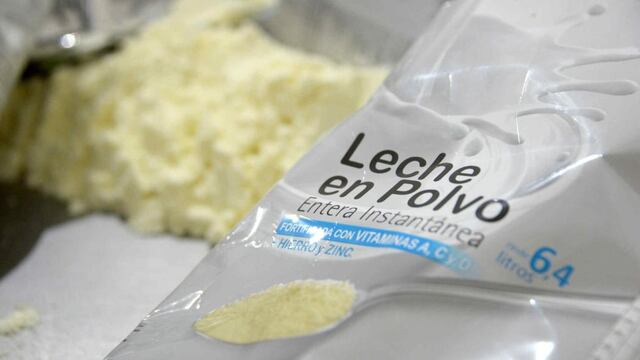 Podrá comprarse leche en polvo con grandes descuentos