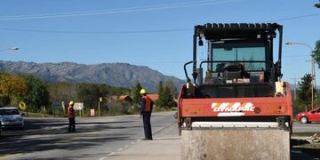 En estos sectores de la Ruta Provincial Número 1 se construirá una de las rotondas para el ingreso a las poblaciones del Corredor de Los Comechingones. Gentileza ANSL