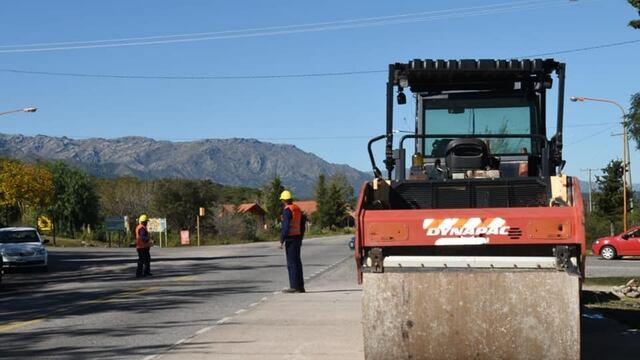 En estos sectores de la Ruta Provincial Número 1 se construirá una de las rotondas para el ingreso a las poblaciones del Corredor de Los Comechingones. Gentileza ANSL