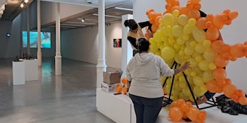 Muestra de globoflexia