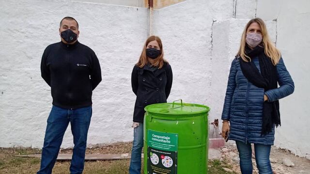 Compostaje, una de las políticas ambientales en Rafaela