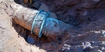 Trabajos de reparación realizados por ASSA en Rafaela