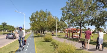 Así quedará la nueva ciclovía en Estanislao del Campo