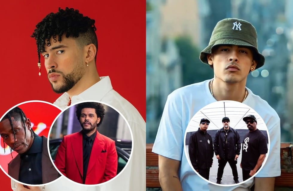 De Trueno con Cypress Hill a Bad Bunny con Travis Scott y The Weeknd: las sorpresivas mega colaboraciones