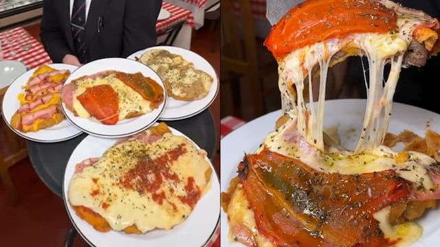Milanesas en El Bodegón de Benito