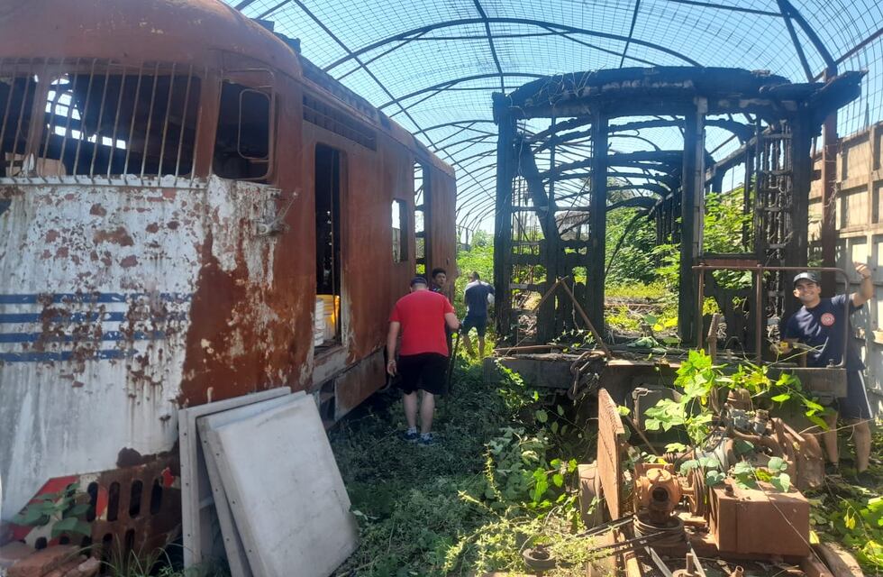 Limpiaron el predio del Ferrocarril Belgrano, donde se instalarían los Bomberos Voluntarios