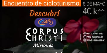 Corpus se pone en marcha para recibir al Cicloturismo.